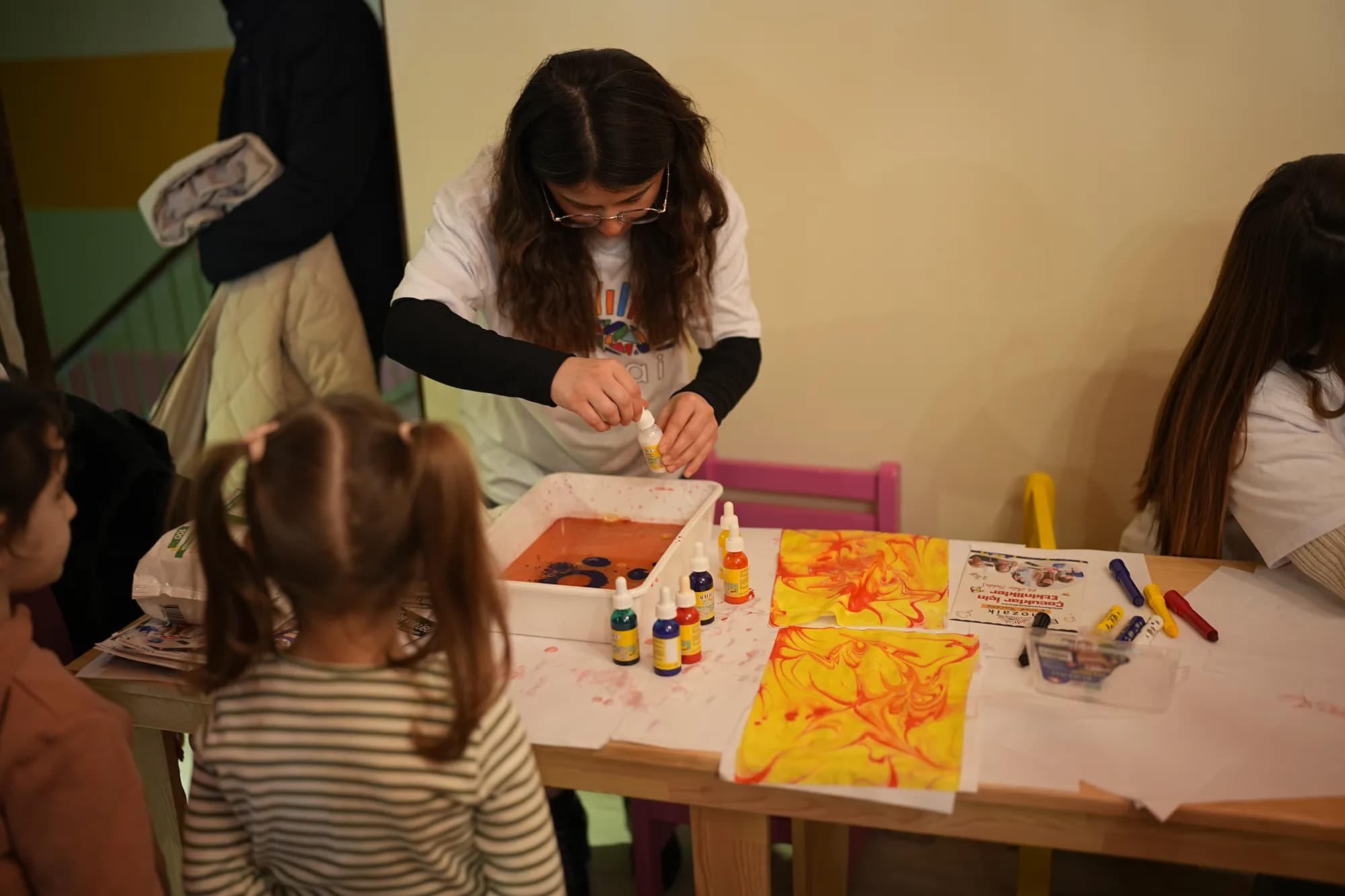 Çocuk sanat atölyesi